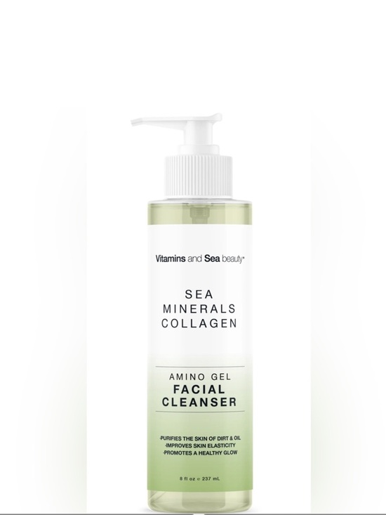 vitamins and See Beauty Other - Sea Minerals Collagen Amino Gel Facial Cleanser